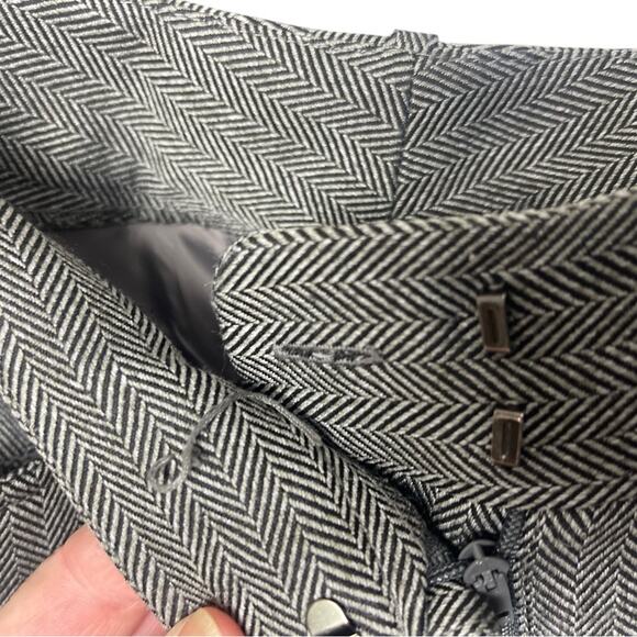 Tahari Chic Parisian Flair Double-Breasted 2-PC Suit: Belted Jacket & Trousers 6 - Picture 8 of 10
